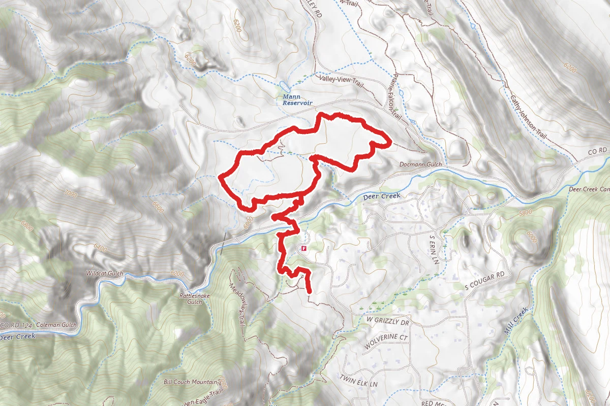 Grazing Elk Trail via Deer Creek Parking Lot