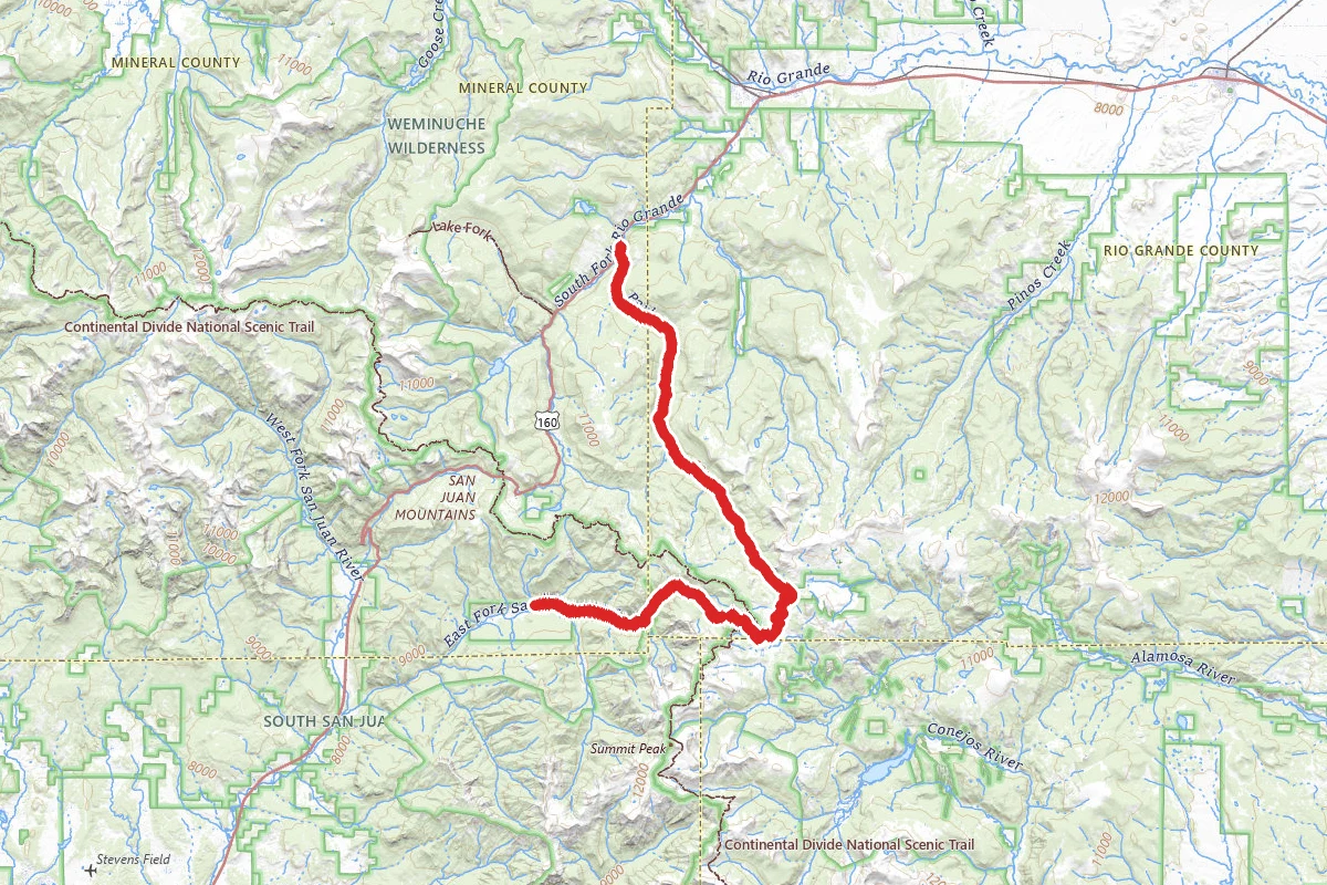Elwood Pass OHV Trail