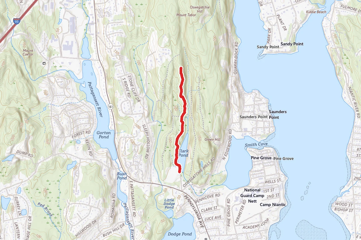 Oswegatchie Hills Red Trail