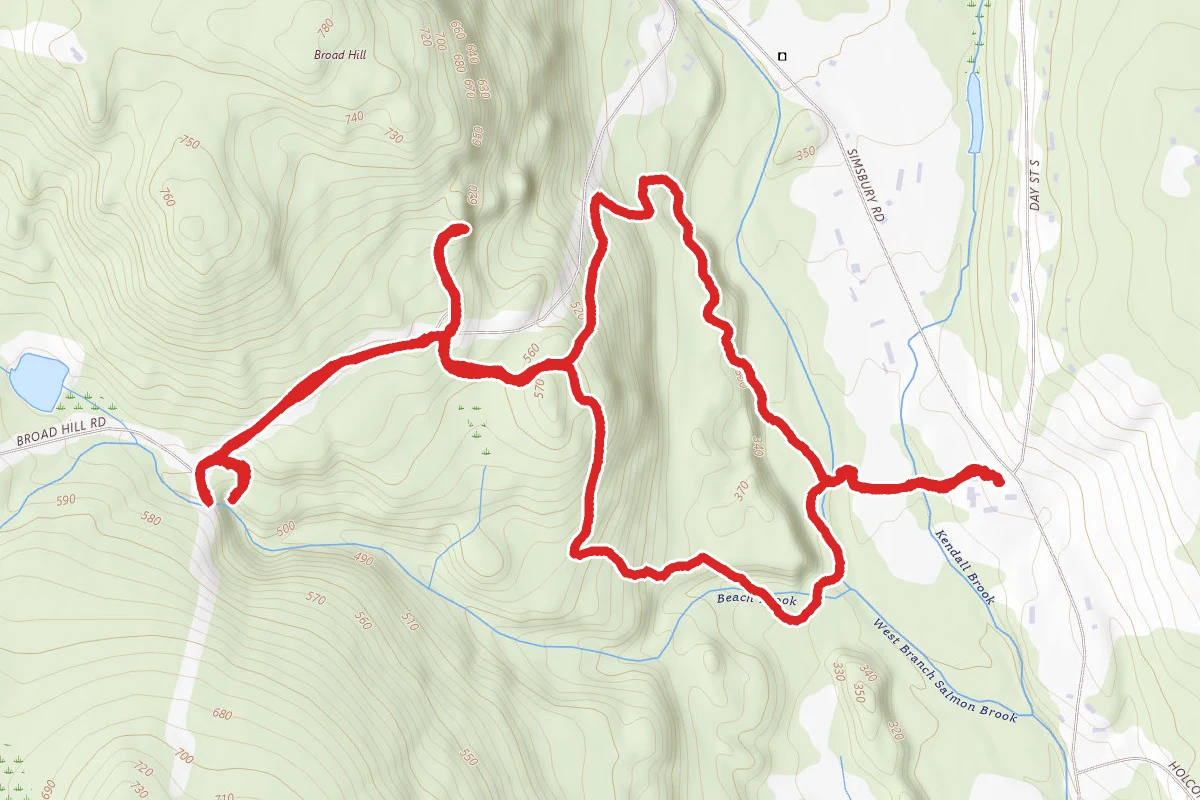 Holcomb Farm Western Trails (Outer Loop)