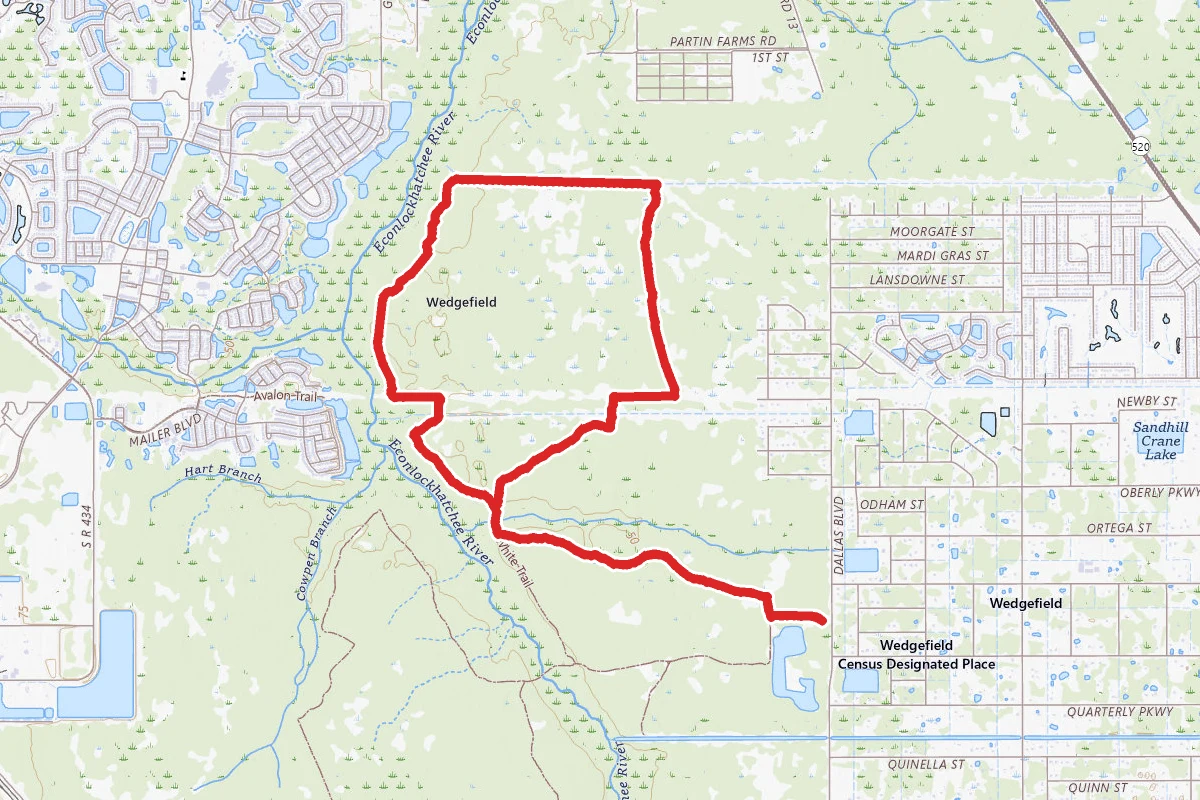 Hal Scott Preserve Red Blazes Loop