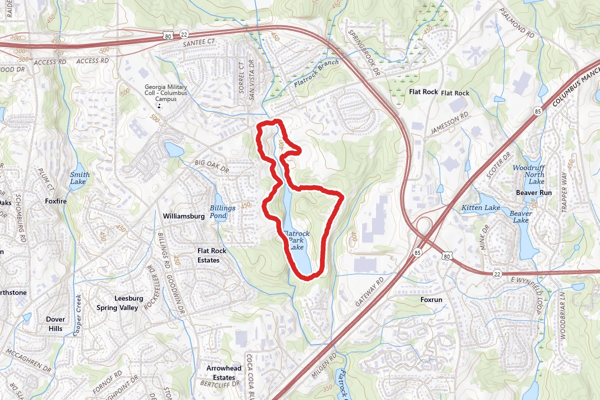 Flat Rock Paved Loop