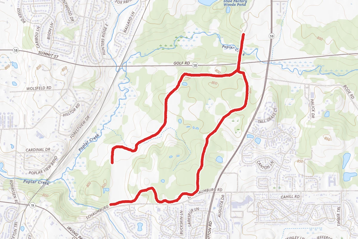 Poplar Creek Yellow Trail