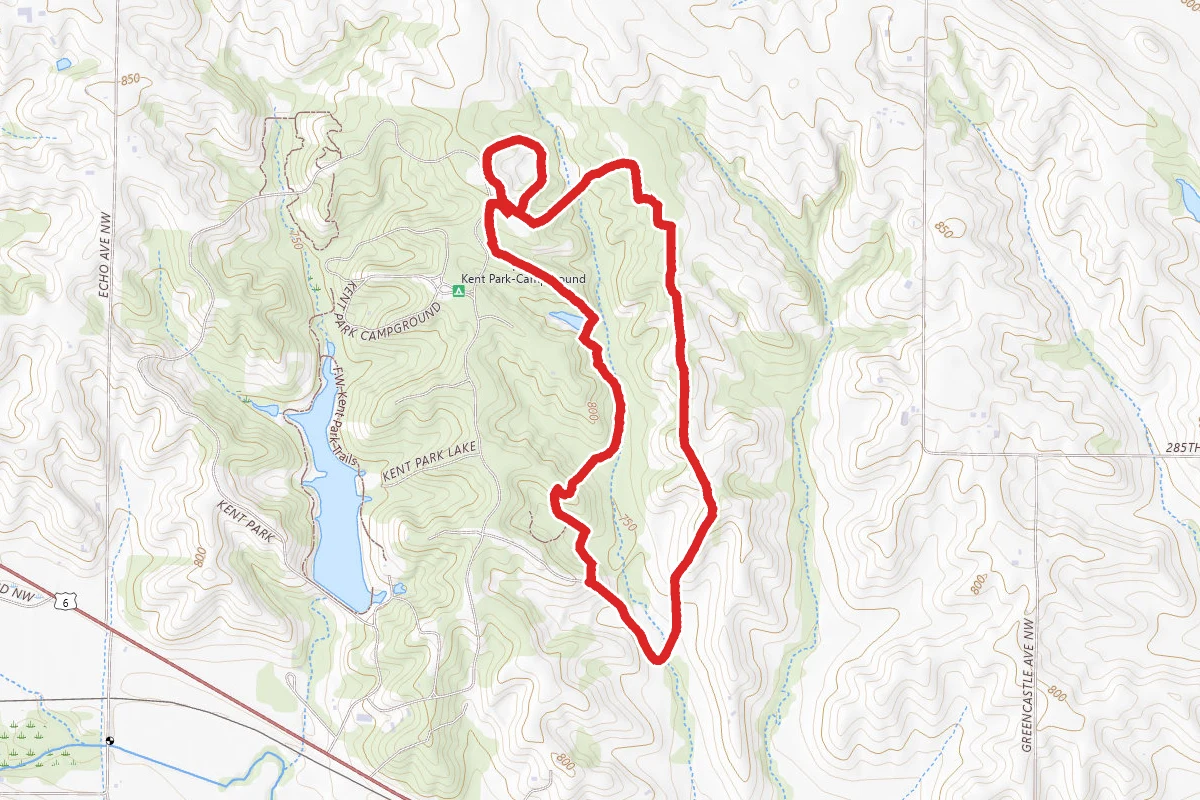 F.W. Kent Conservation Education Center Trail and Pond Loop