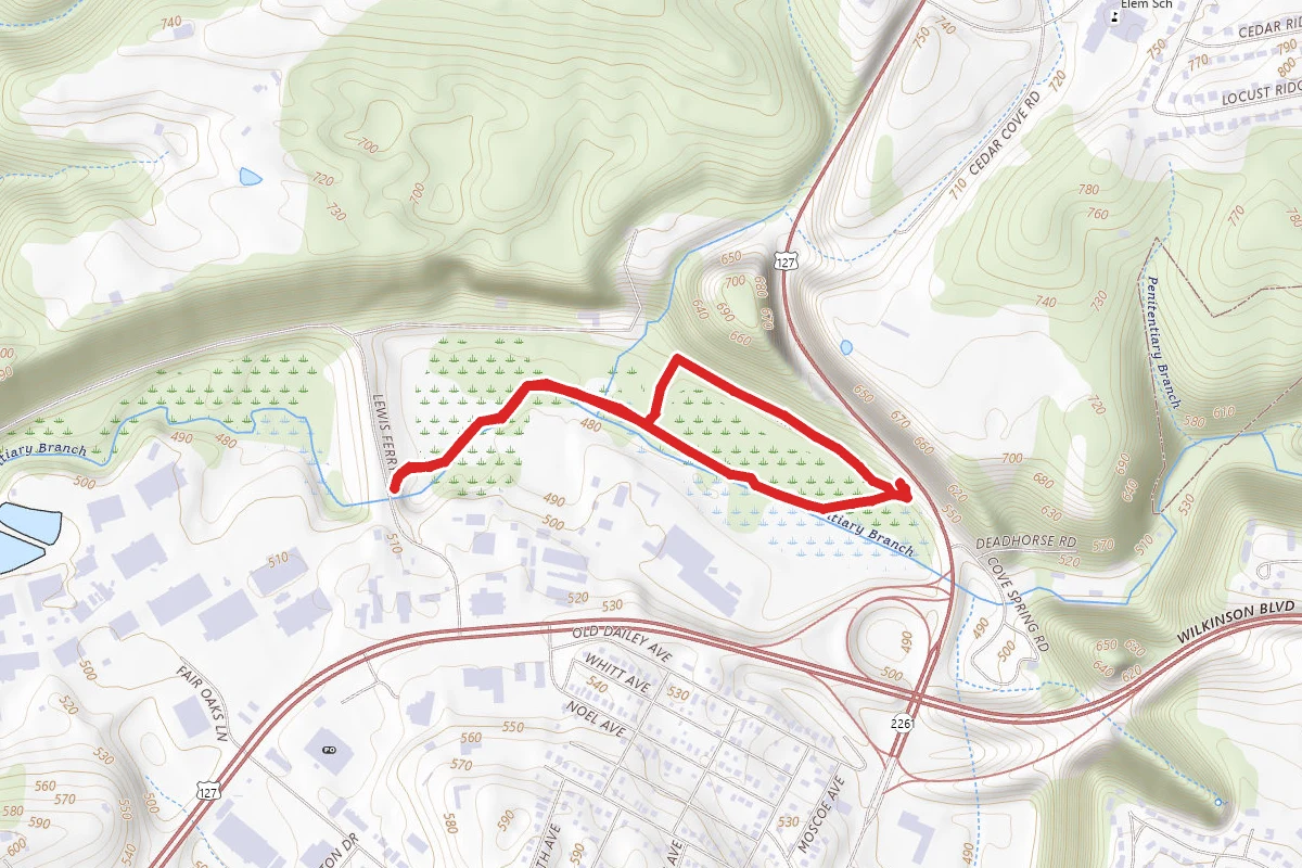 Boardwalk, Creekside and Perimeter Trail Loop