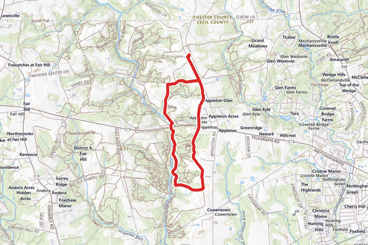 Fair Hill Giant Loop