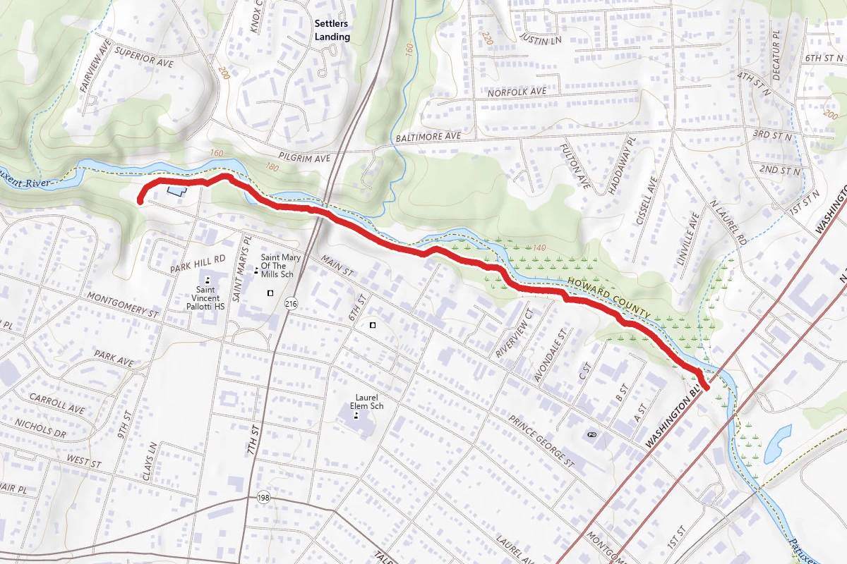 Laurel Patuxent River Trail