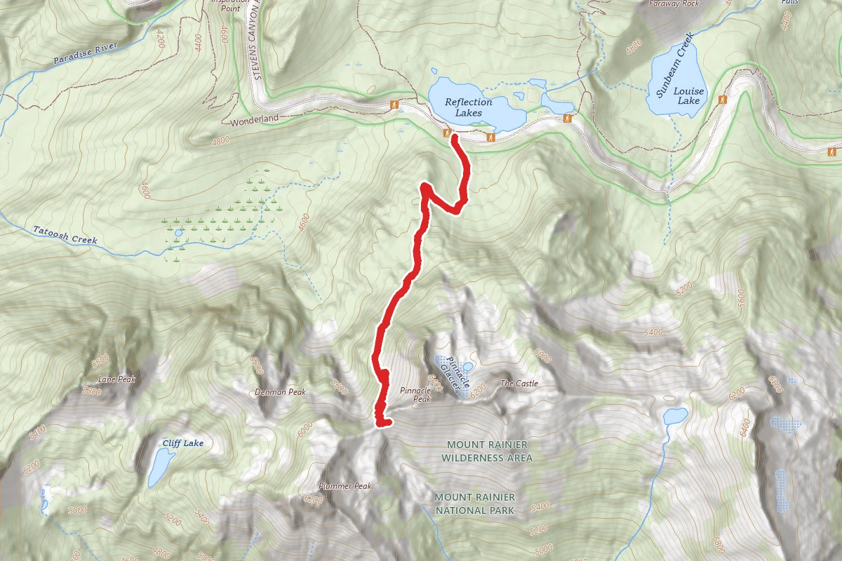 Pinnacle Peak Saddle Trail