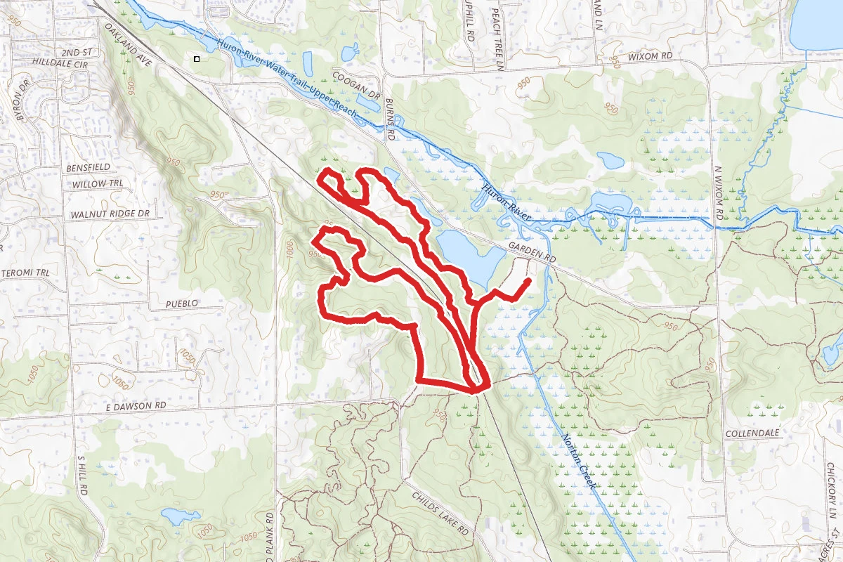 Proud Lake Red and Yellow Loop