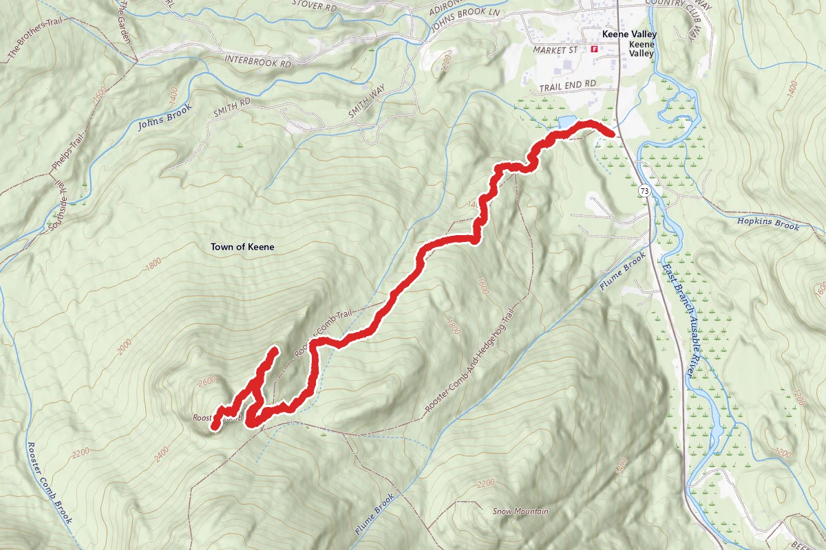 Rooster Comb Trail