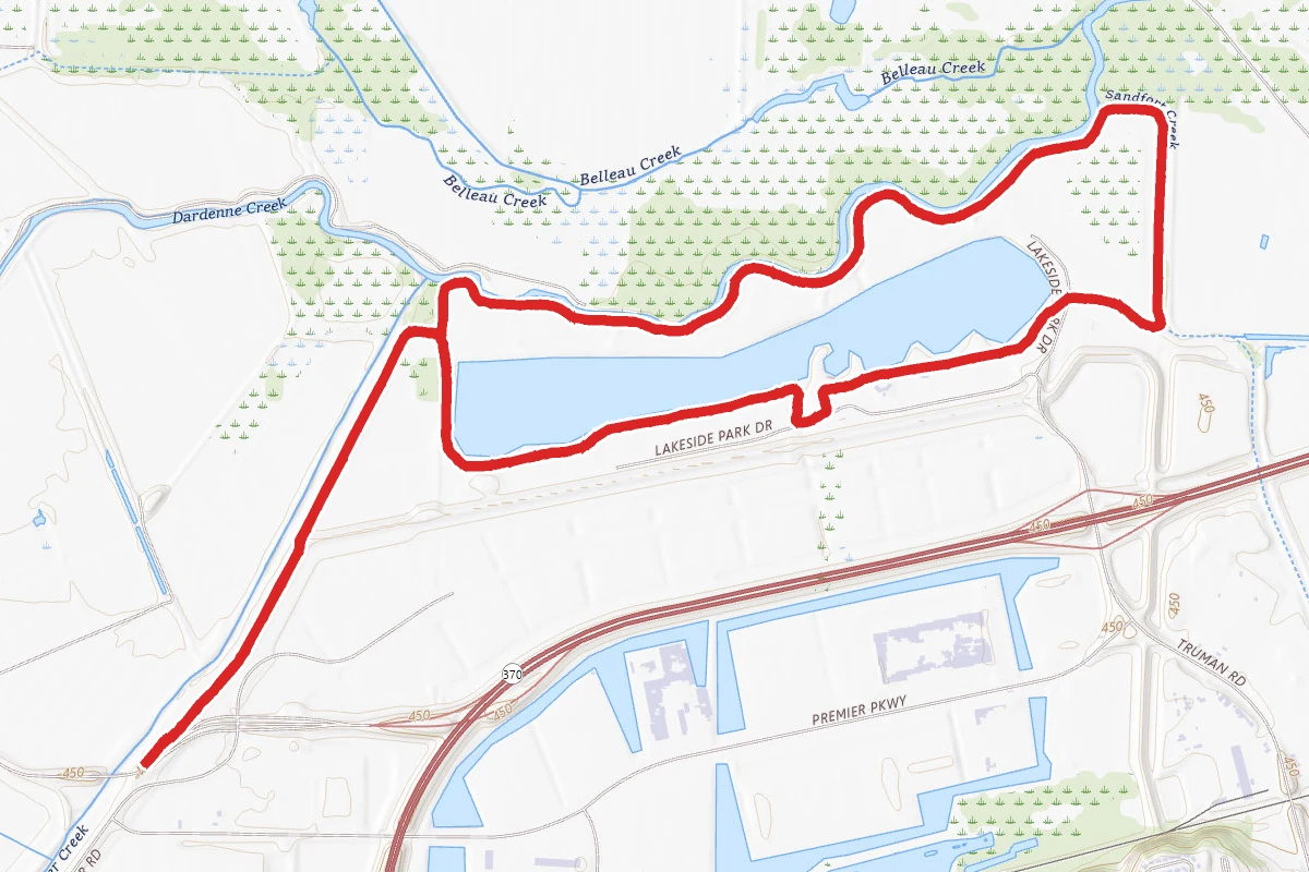 Dardenne Greenway and Lakeside Loop