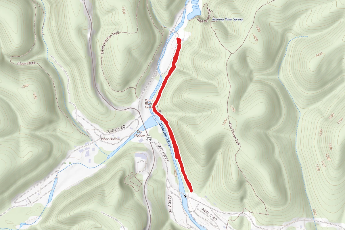 Roaring River State Park River Trail