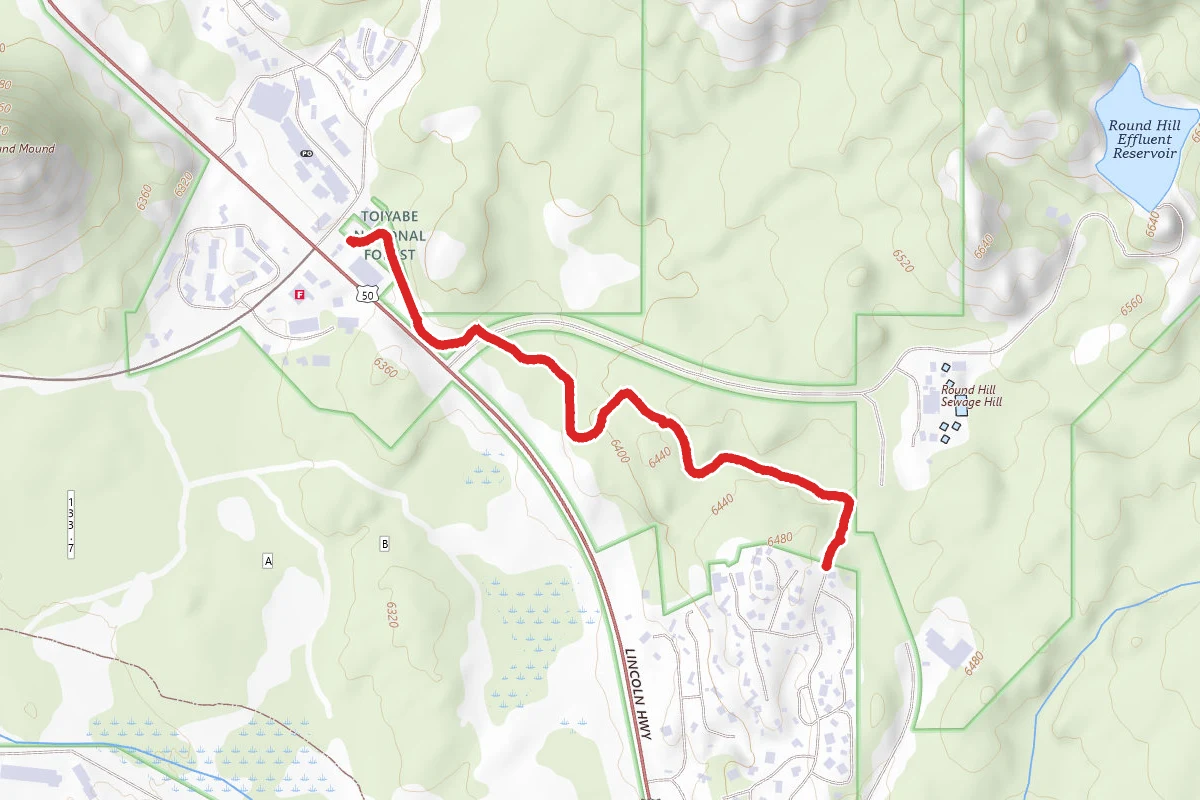 Round Hill Pines Bike Path