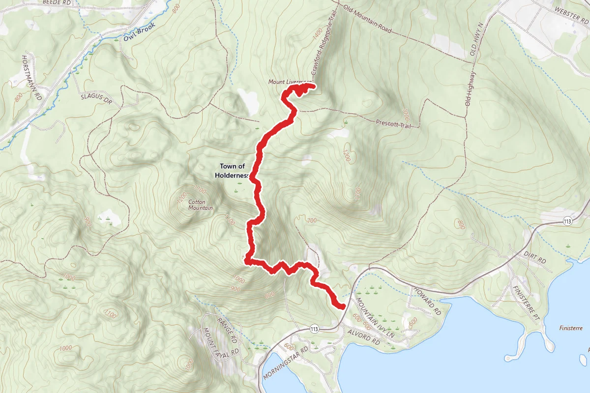 Mount Livermore and Cotton Mountain Trail