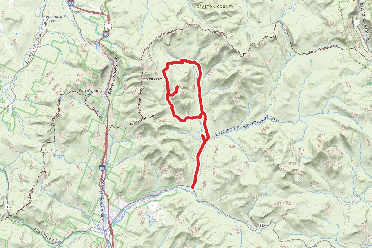 Thirteen Falls and Owl’s Head Loop