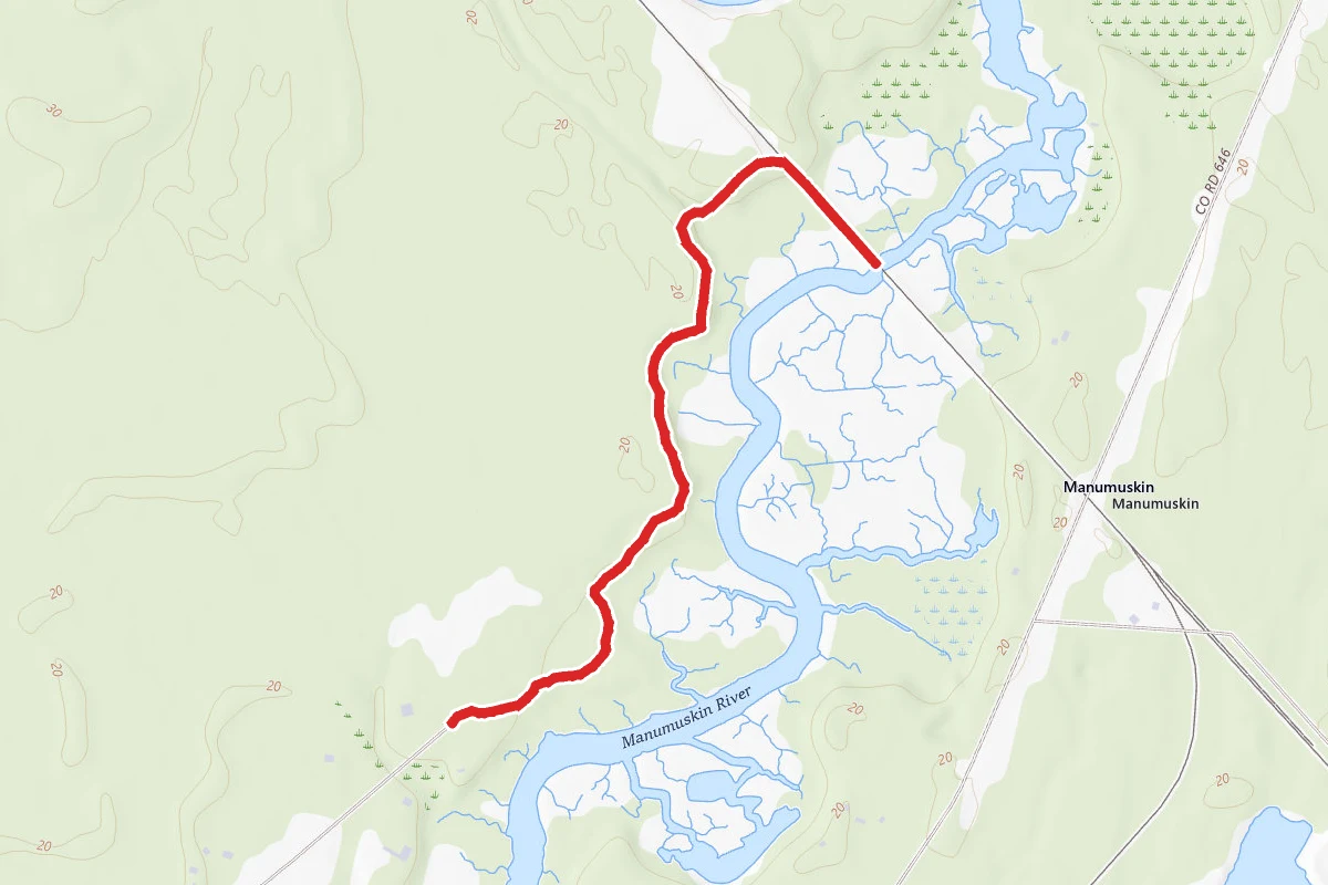 Manumuskin River Preserve Trail