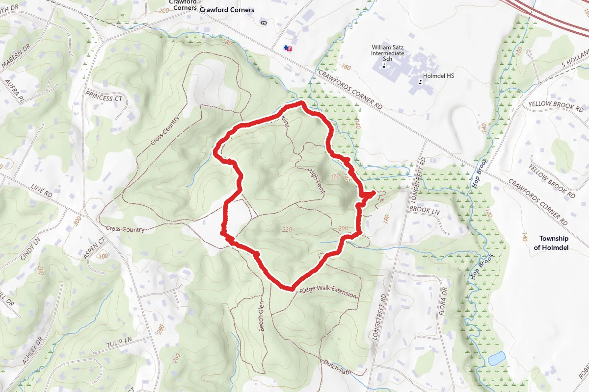 High Point and Ridge Walk Loop Trail
