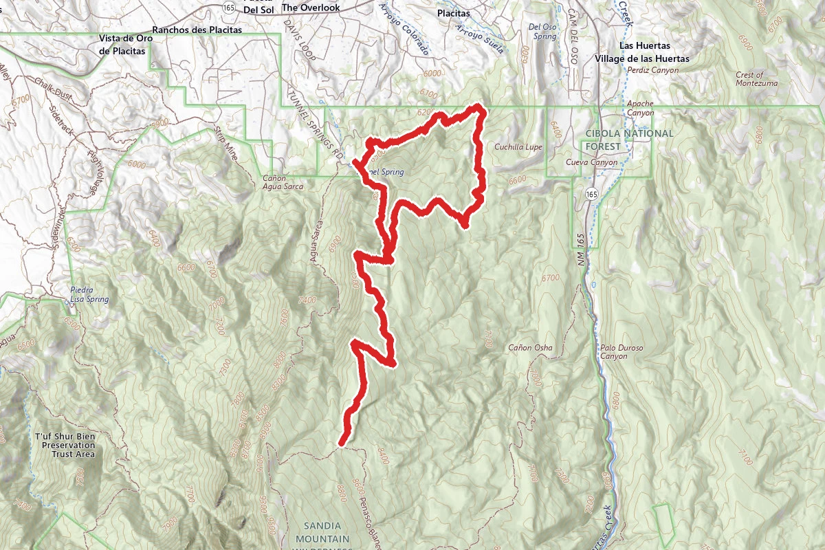 North Crest and Del Orno Loop