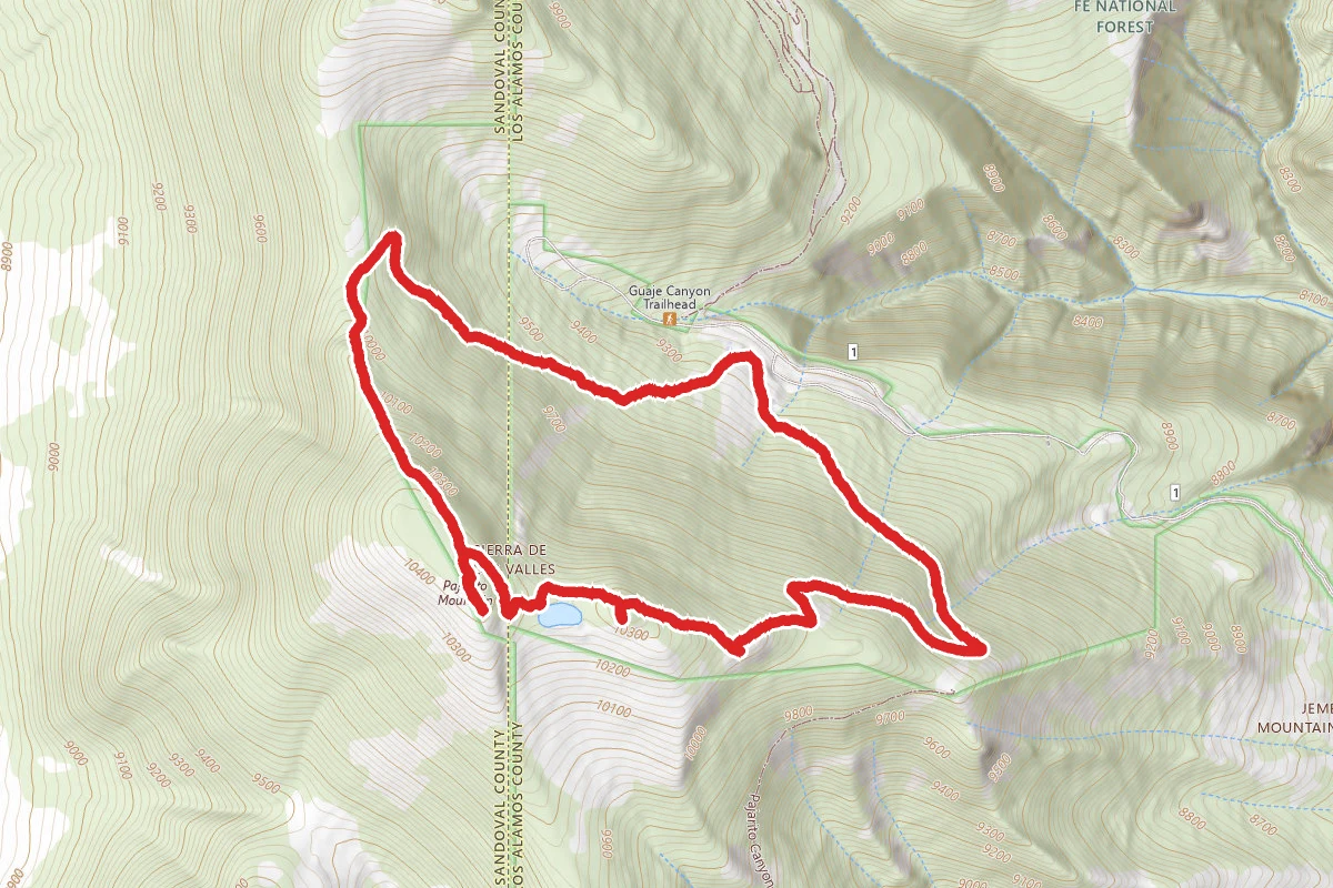 Pajarito Mountain Loop