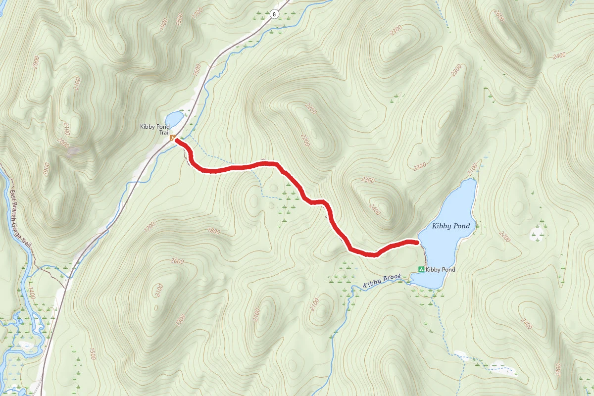 Kibby Pond Trail