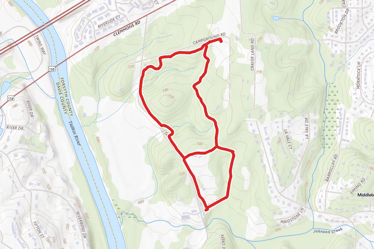 Tanglewood Park Multi-Use Trail