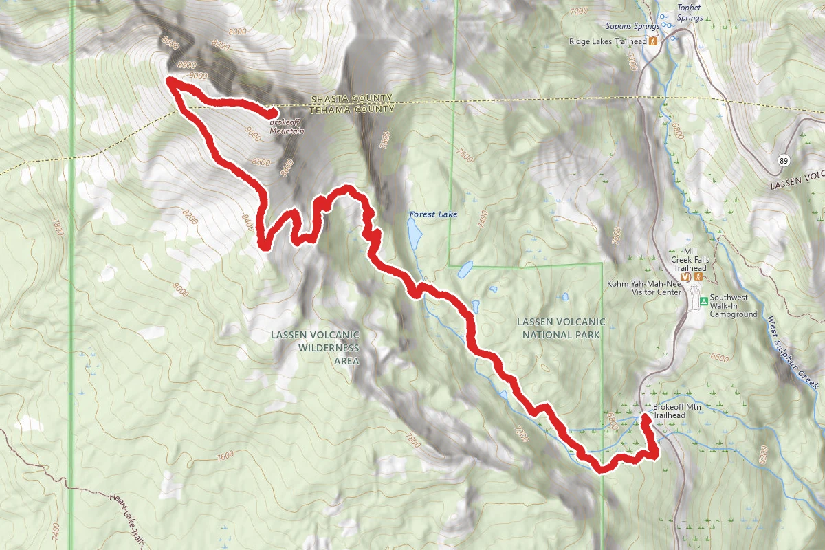 Brokeoff Mountain Trail