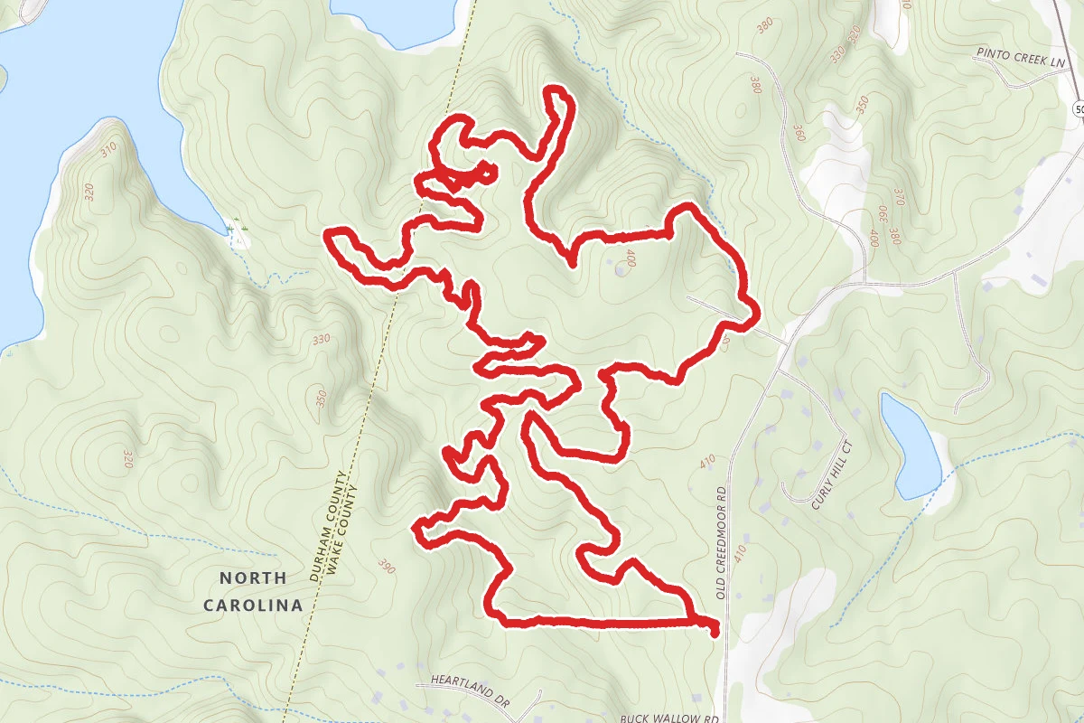 Old Creedmoor Expert Mountain Bike Loop