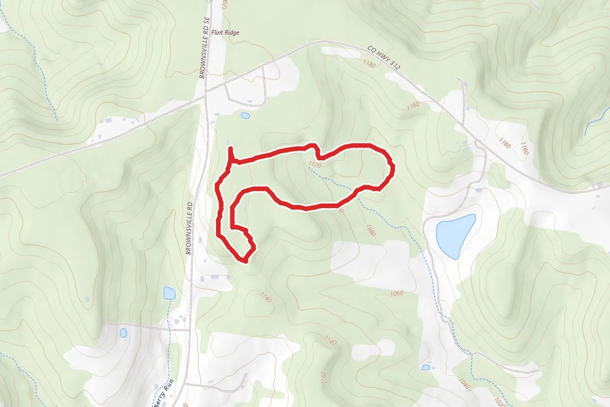 Flint Ridge to Creek Trail