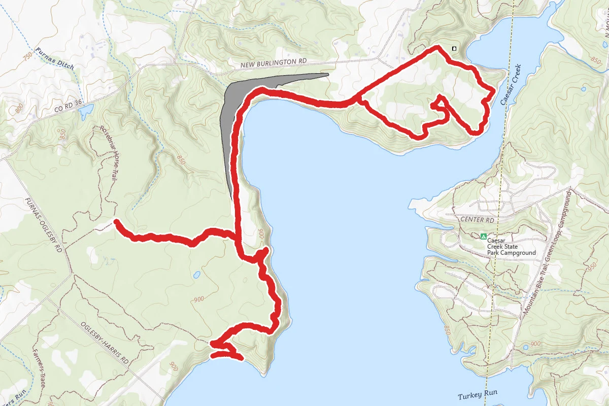 Moonlight Vista and Solidago Horse Trail Loop