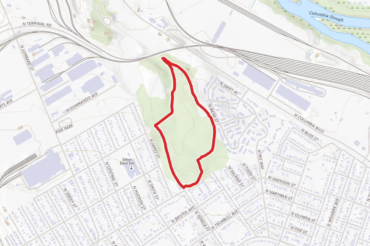 Pier Park Trail