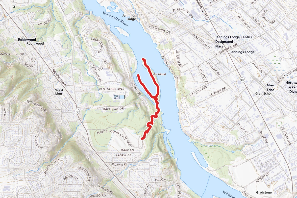Cedar Island Trail