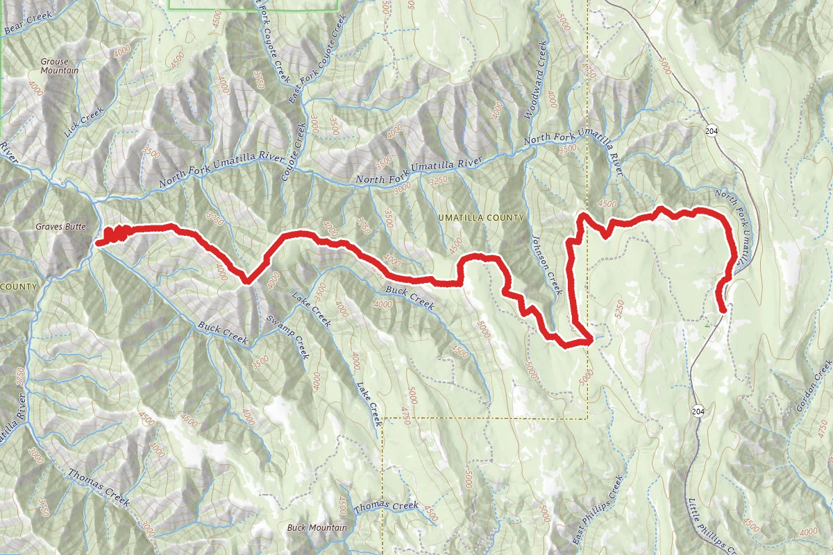 Ninemile Ridge Trail