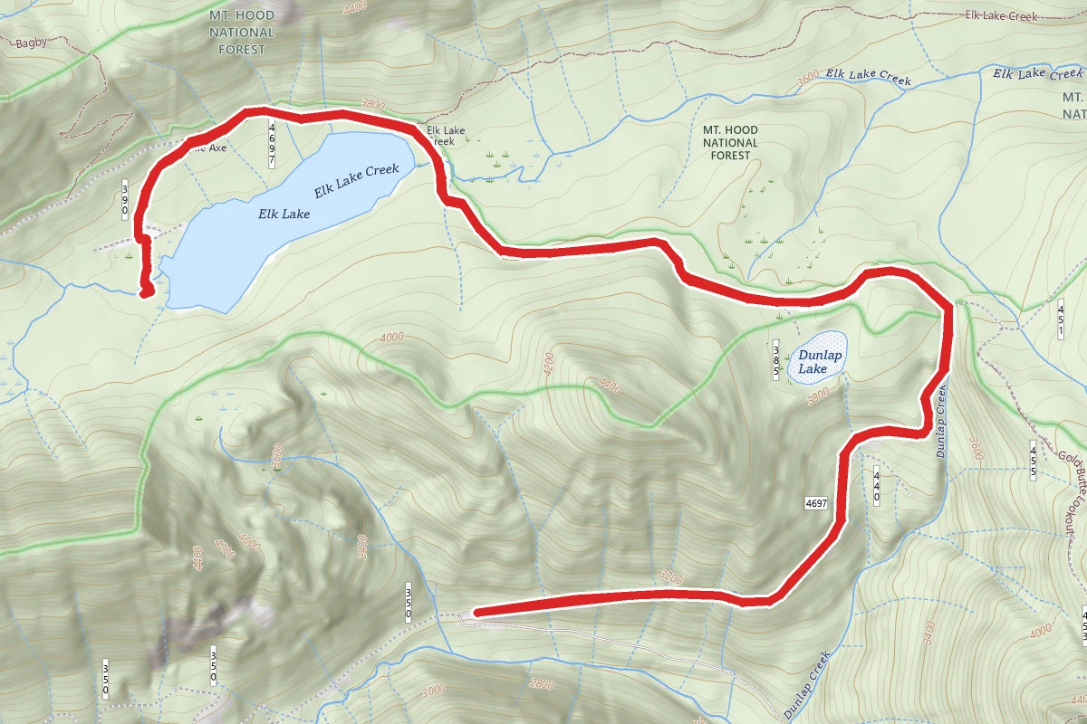 Elk Lake OHV Trail