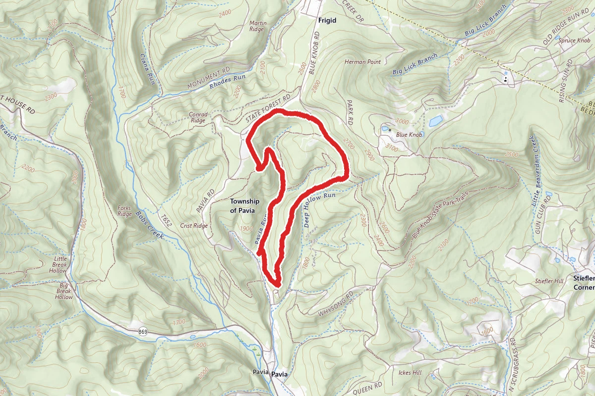 Rock and Ridge Extended Loop
