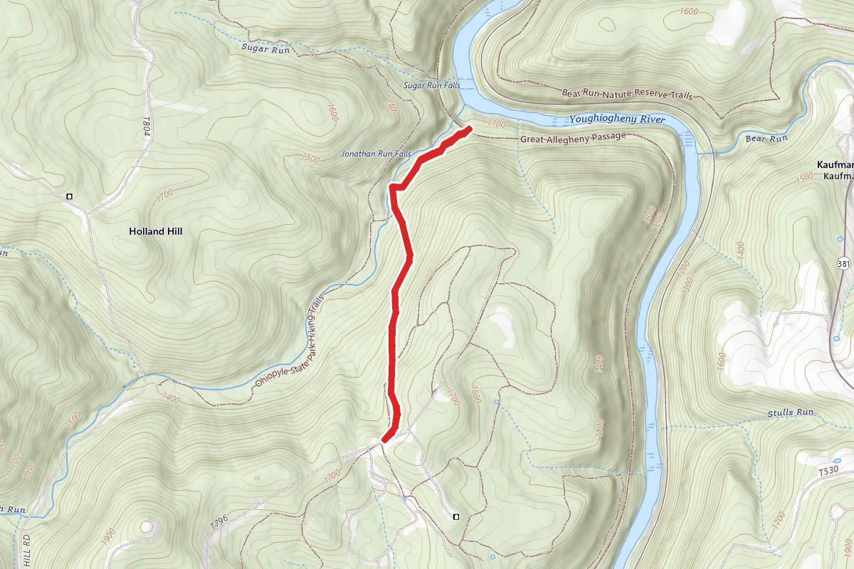 Sugar Run Sneak Trail