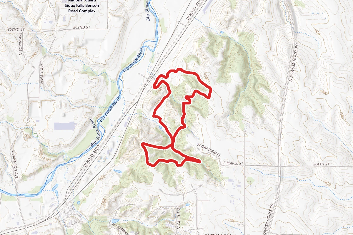 Skyline, Cactus Hills and Valley Trail Loop