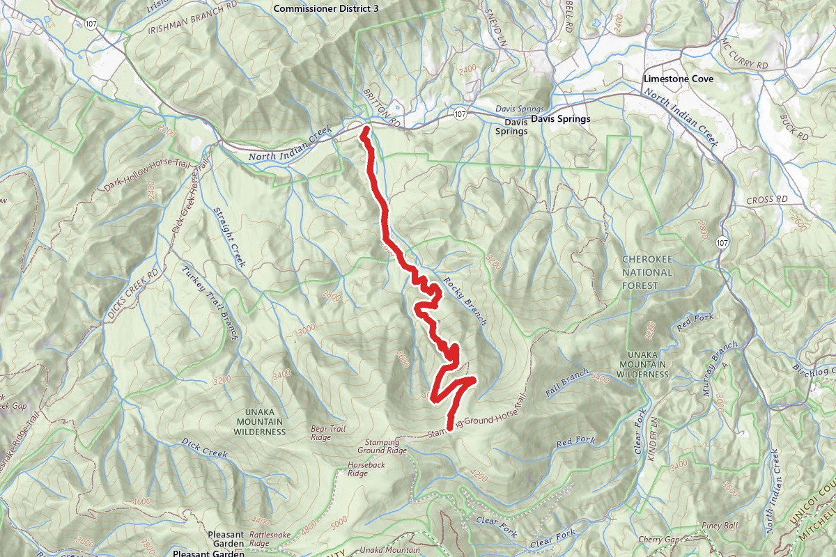 Limestone Cove Trail