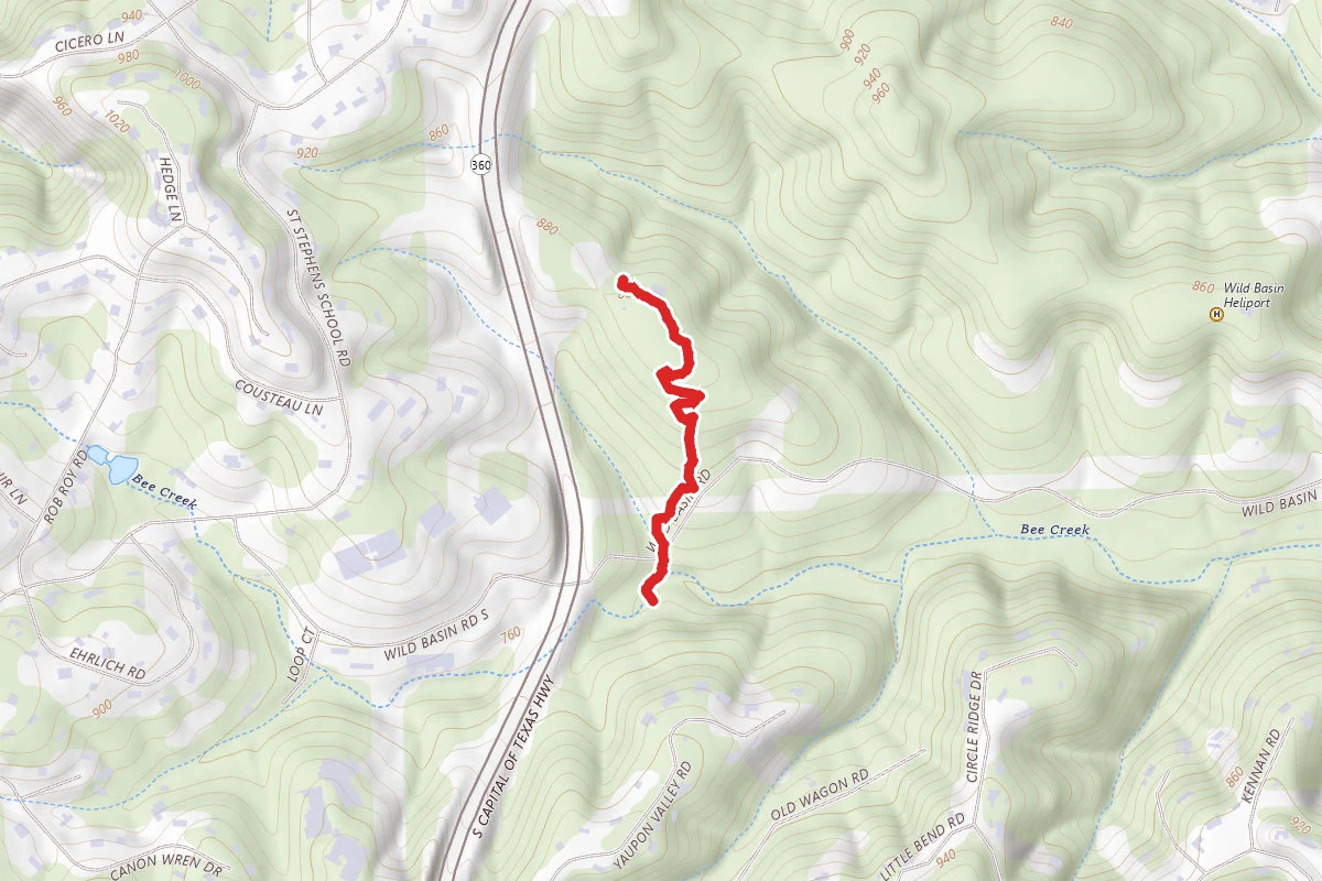 Warbler Trail via Laurel Trail