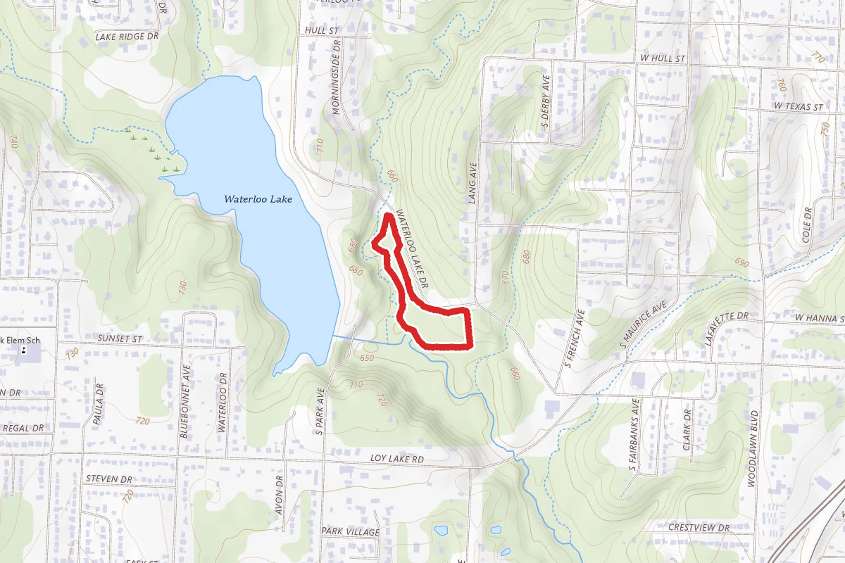 Waterloo Lake Walking Track