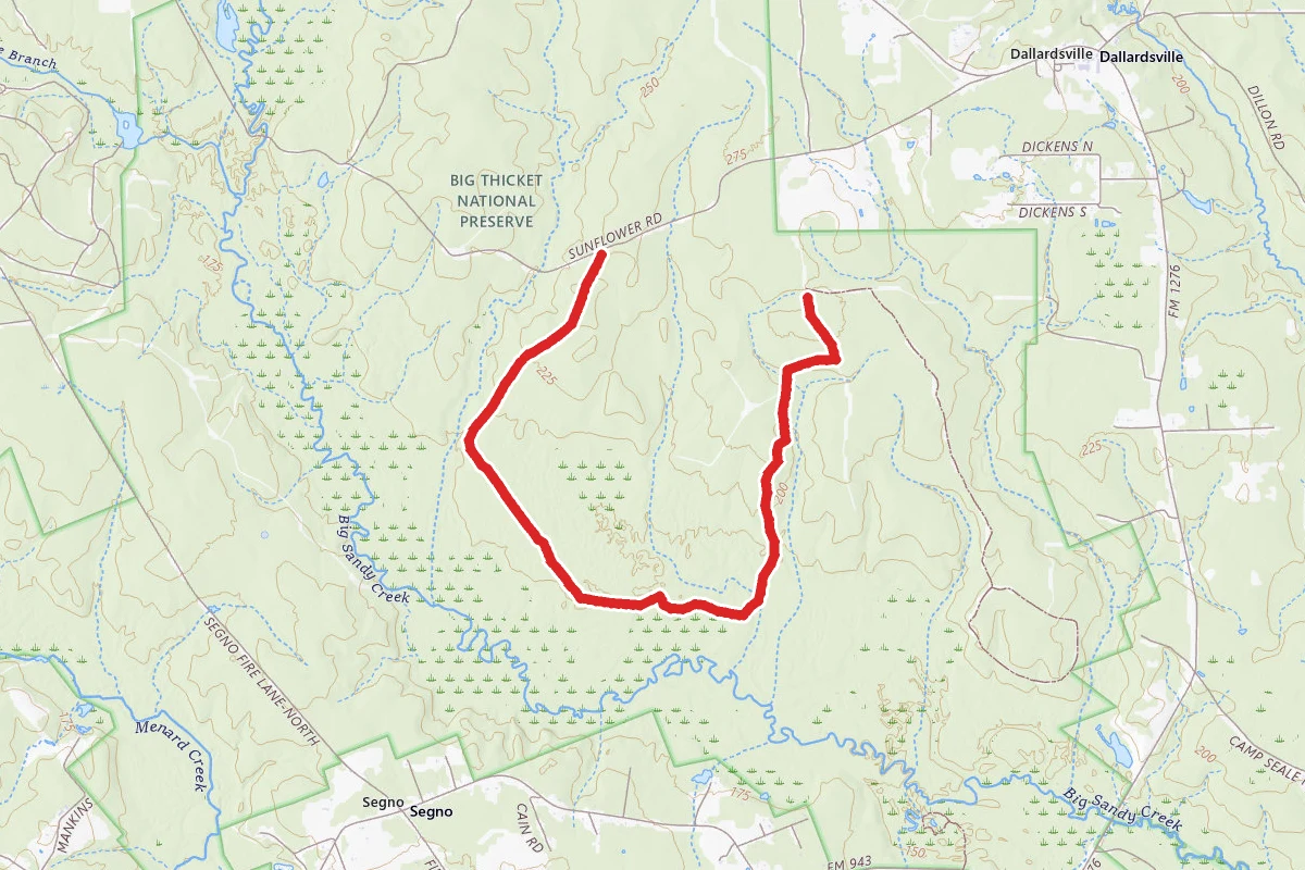 Big Thicket and Big Sandy Trail