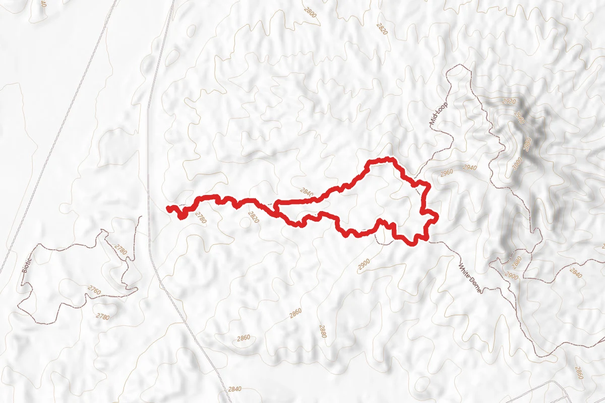 White Dome Trail and Lowland Trail Loop