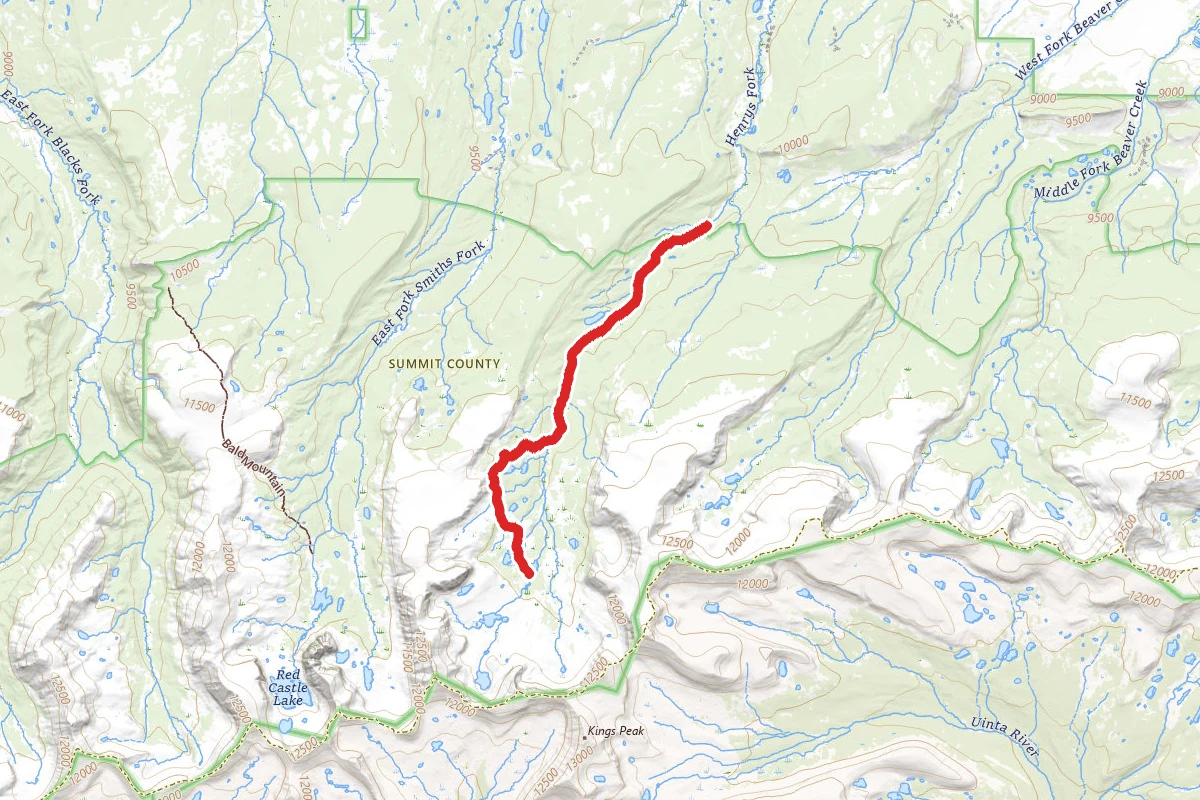 Henry's Fork Lake Trail