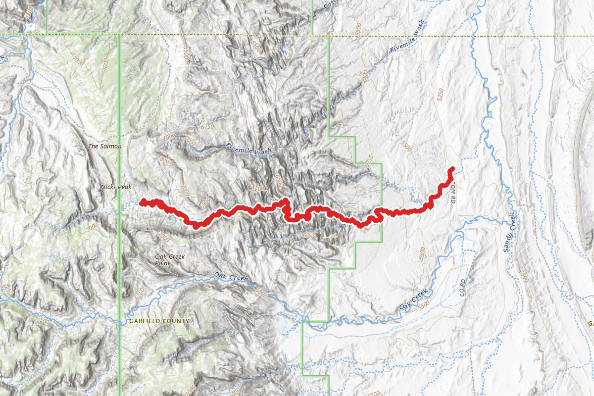 Sheets Gulch Trail