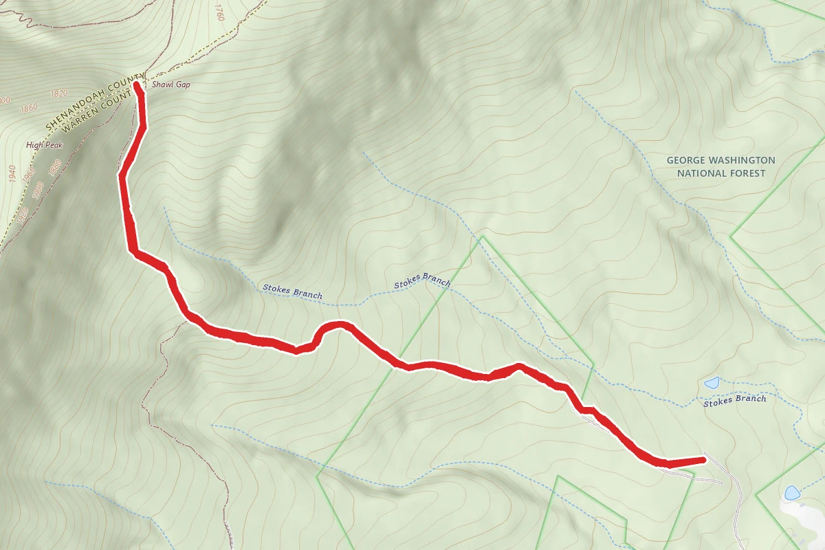 Shawl Gap Trail