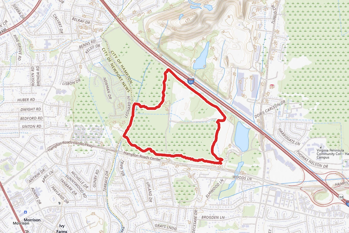Otey Shelton Trail and Trillium Trail Loop