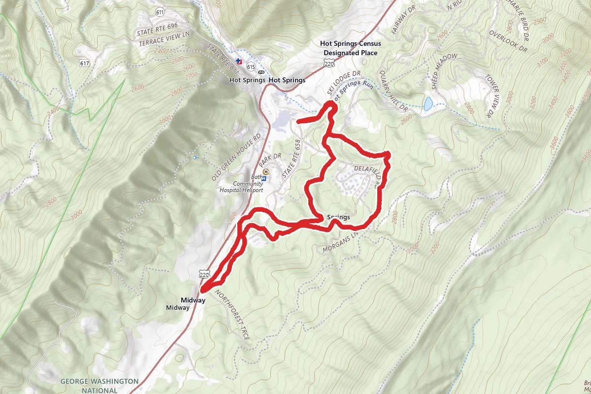Hot Springs Bridle Trail Loop
