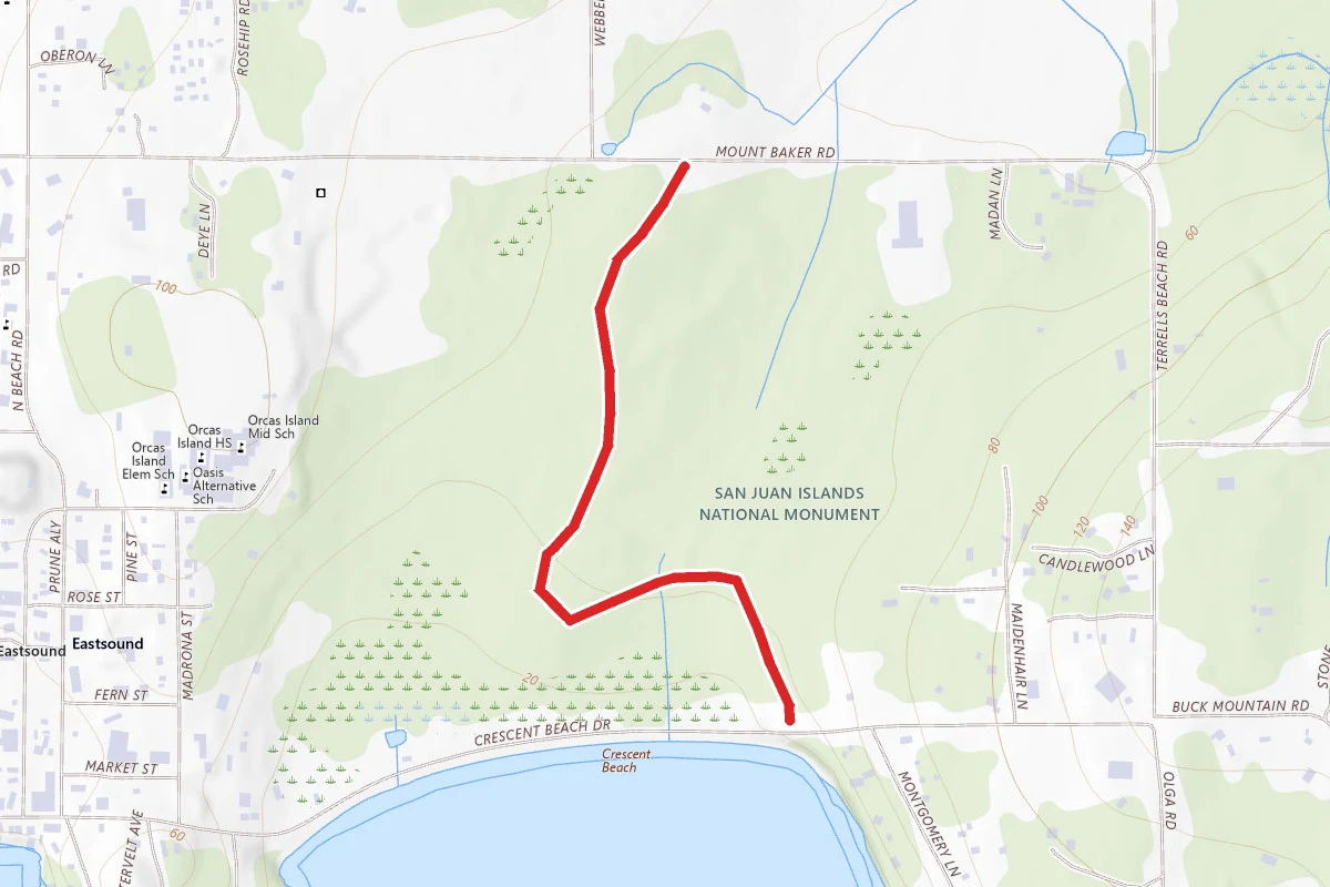 Crescent Beach Trail