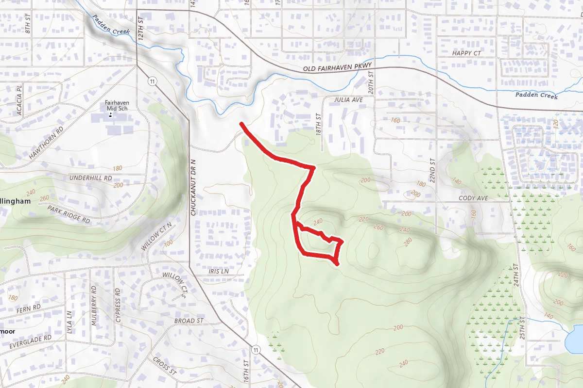 18th Street to Main Vein Loop