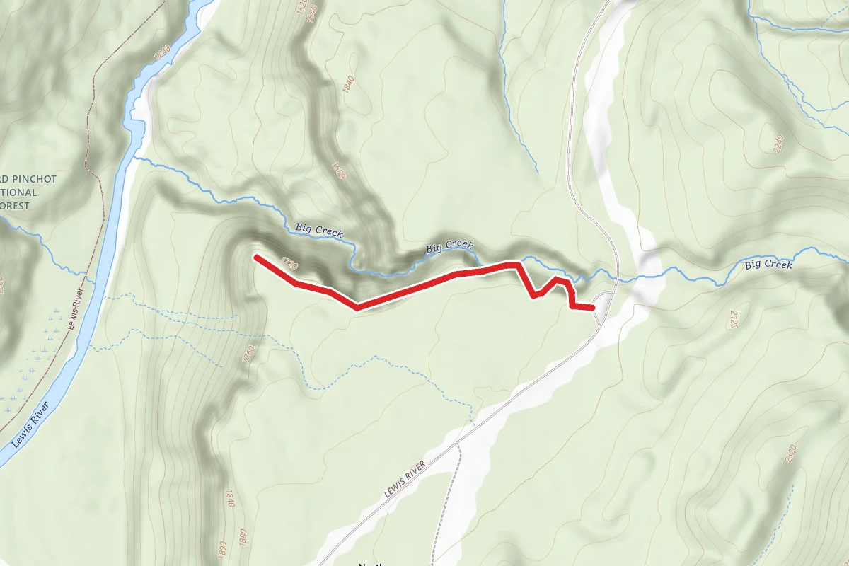 Big Creek Falls Trail
