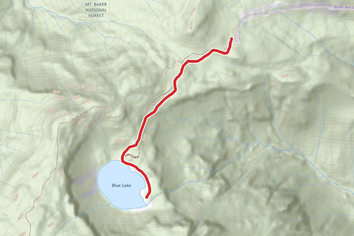 Blue Lake Trail # 604